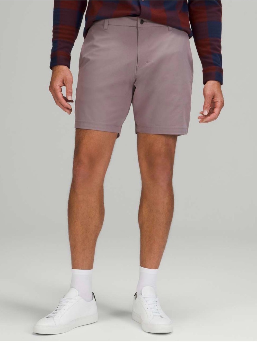 lululemon athletica commission classic fit shorts 7’ *Cord (lunar rock)